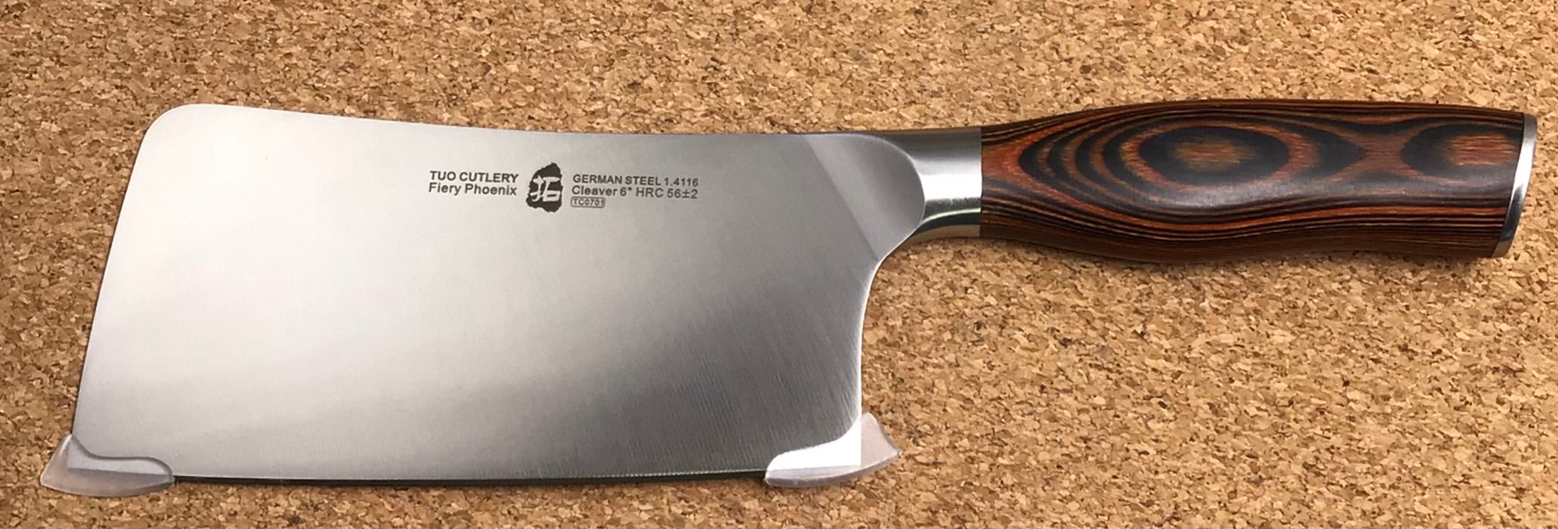 TUO Meat Cleaver 6 inch, Heavy Duty Bone Chopper Butcher Knife (7765445181678)